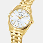 Prestige Men Quartz Silver Dial Analog Stainless Steel Watch A6B002X1