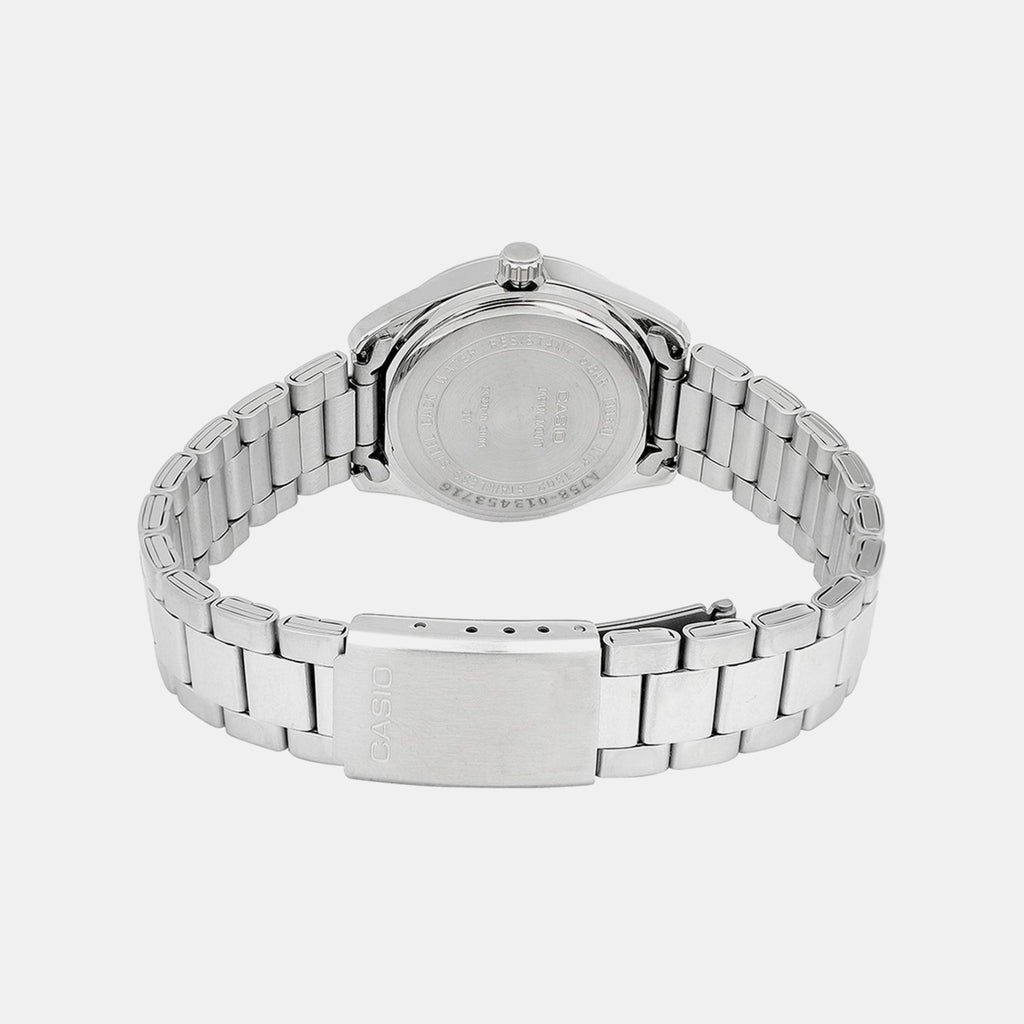 Enticer Women Quartz White Dial Analog Stainless Steel Watch A758