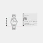 Enticer Women Quartz White Dial Analog Stainless Steel Watch A758