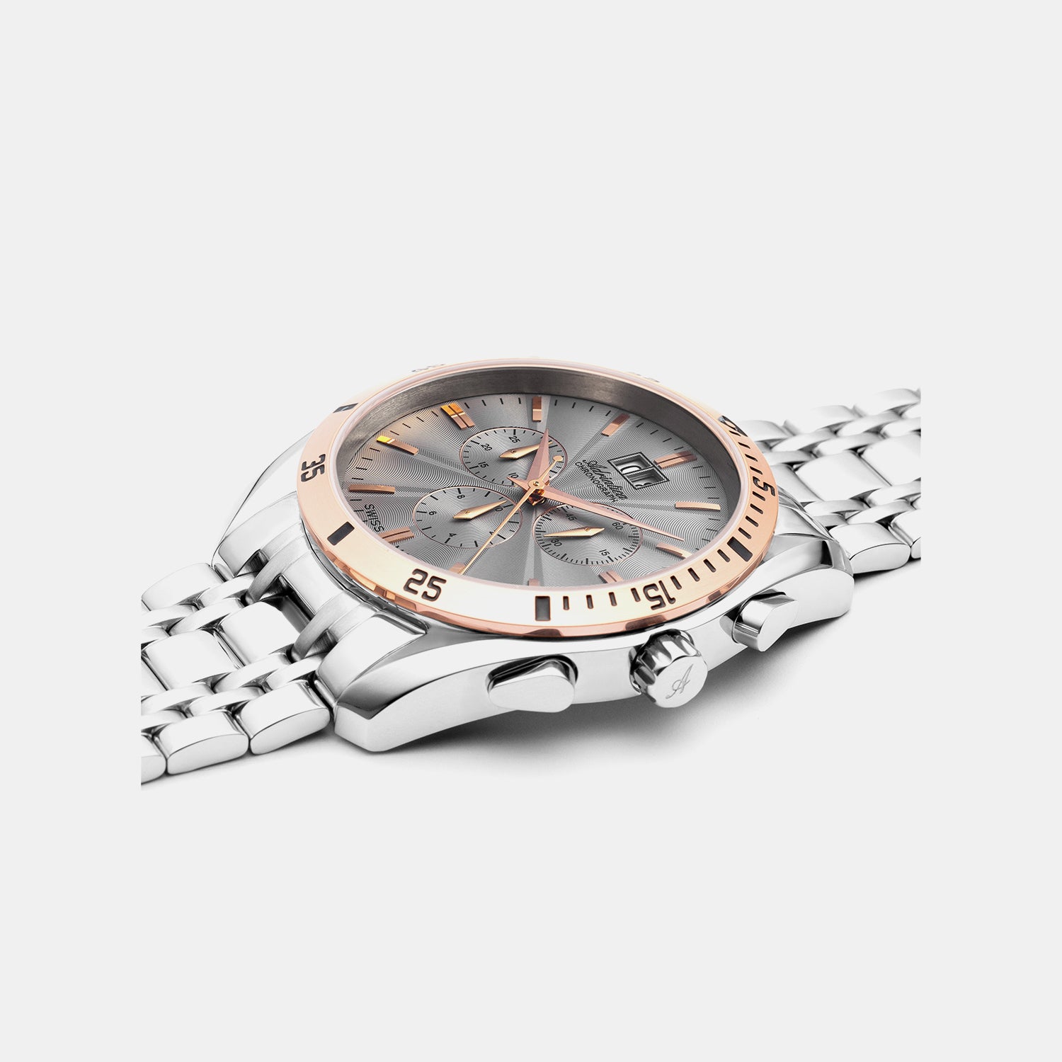 Passion Men Quartz Grey Dial Chronograph Stainless Steel Watch A8202.R117CH