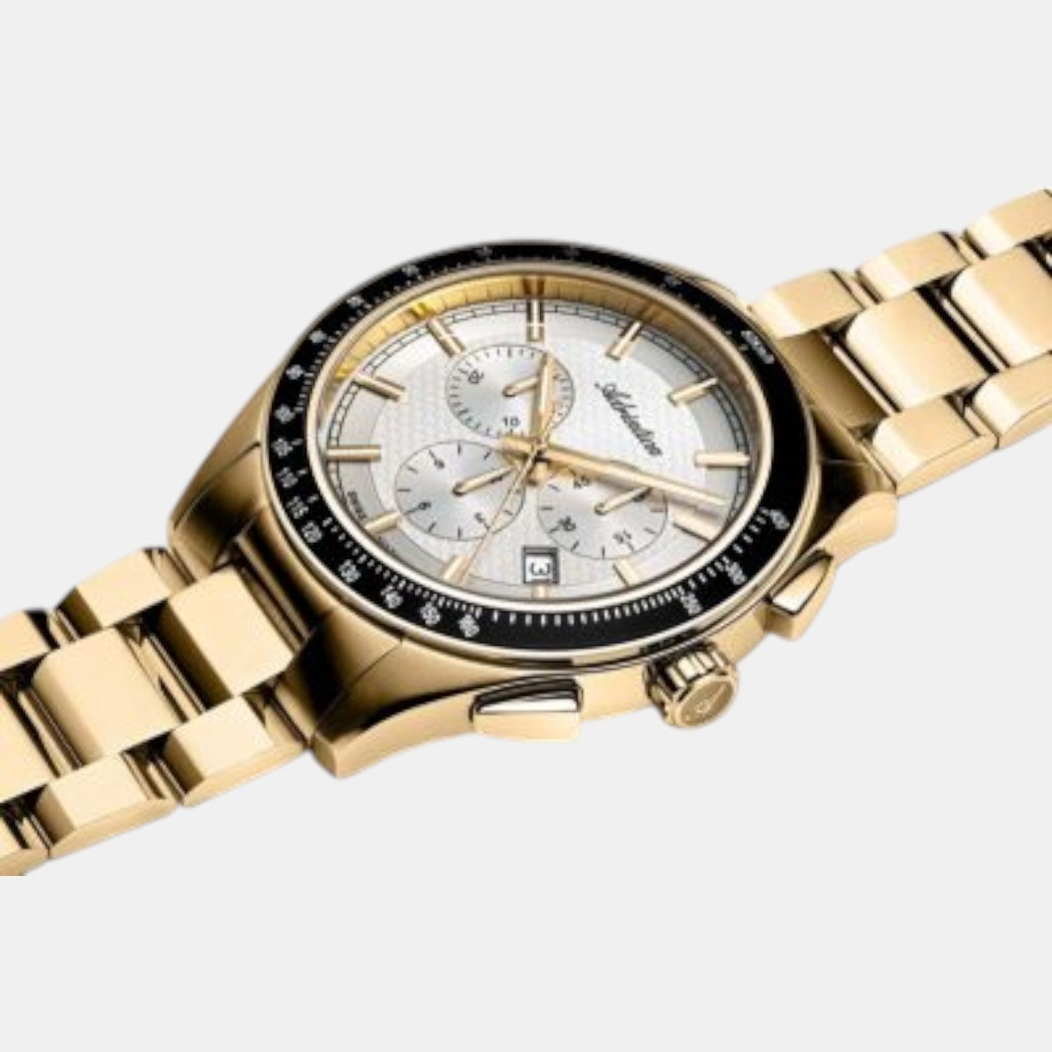 Adriatica Men Quartz Silver Dial Chronograph Stainless Steel Watch A8245.1113CH-3