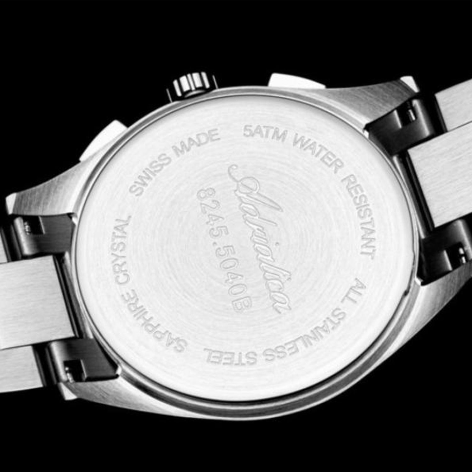 Men Quartz Grey Dial Chronograph Stainless Steel Watch A8245.5116CH