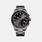 Men Quartz Grey Dial Chronograph Stainless Steel Watch A8245.S1R6CH