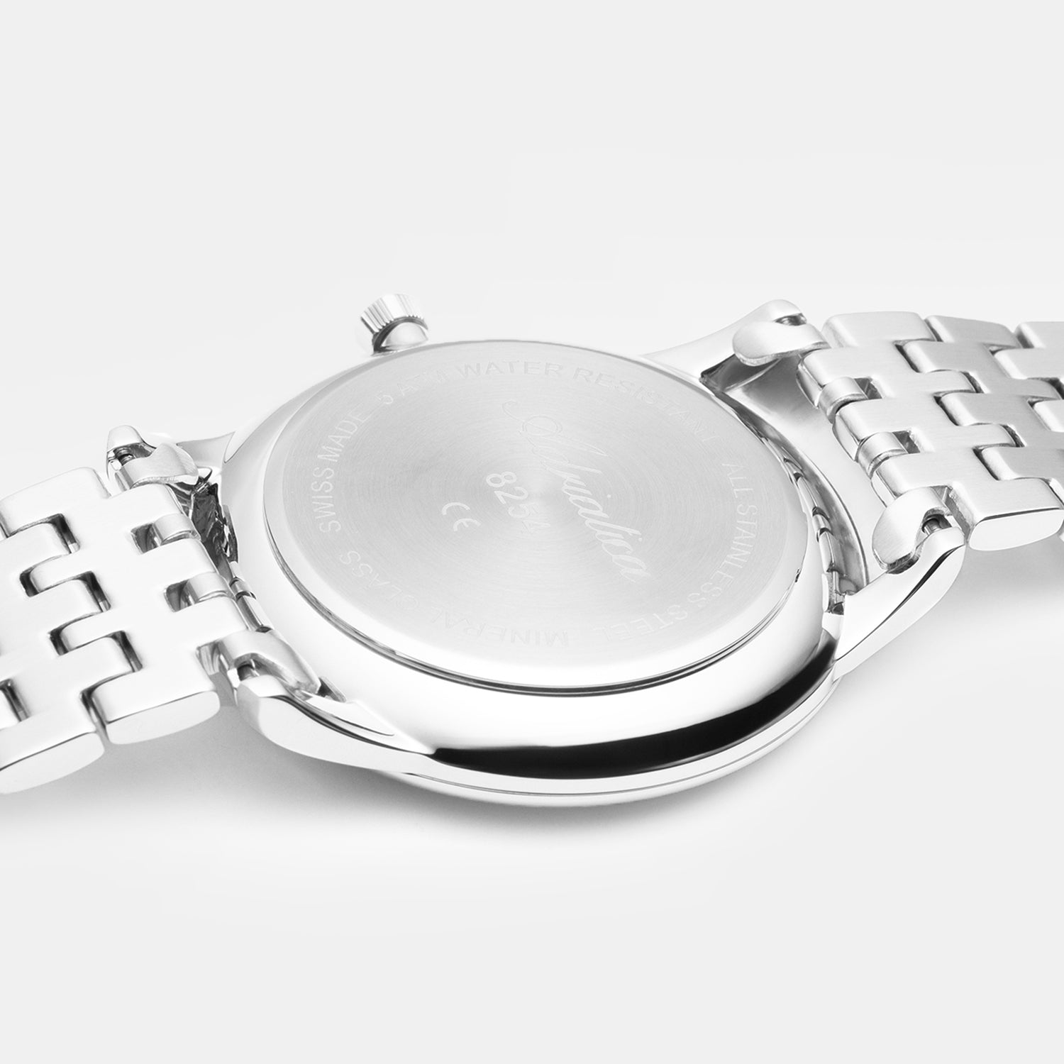 Men Quartz Grey Dial Analog Stainless Steel Watch A8254.5157Q