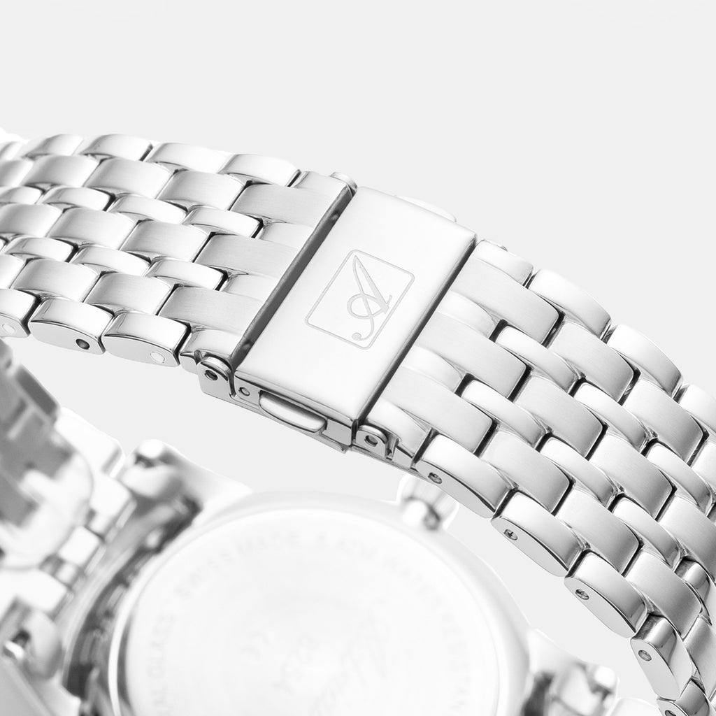 Men Quartz Grey Dial Analog Stainless Steel Watch A8254.5157Q