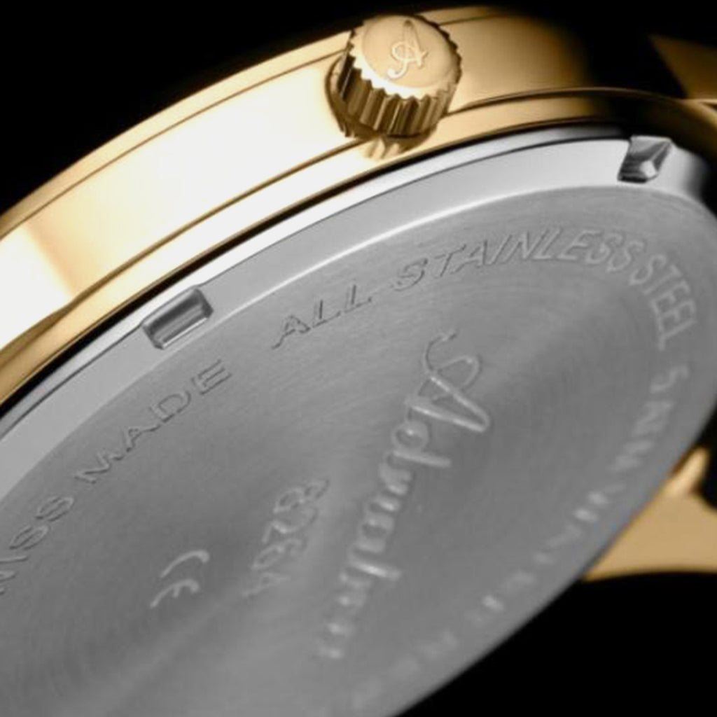 Men Quartz Silver Dial Analog Leather Watch A8264.1253XLQ