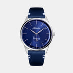 Adriatica Men Quartz Blue Dial Analog Leather Watch A8264.5215Q-1
