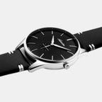 Adriatica Men Quartz Gun Dial Analog Leather Watch A8264.5216Q-2