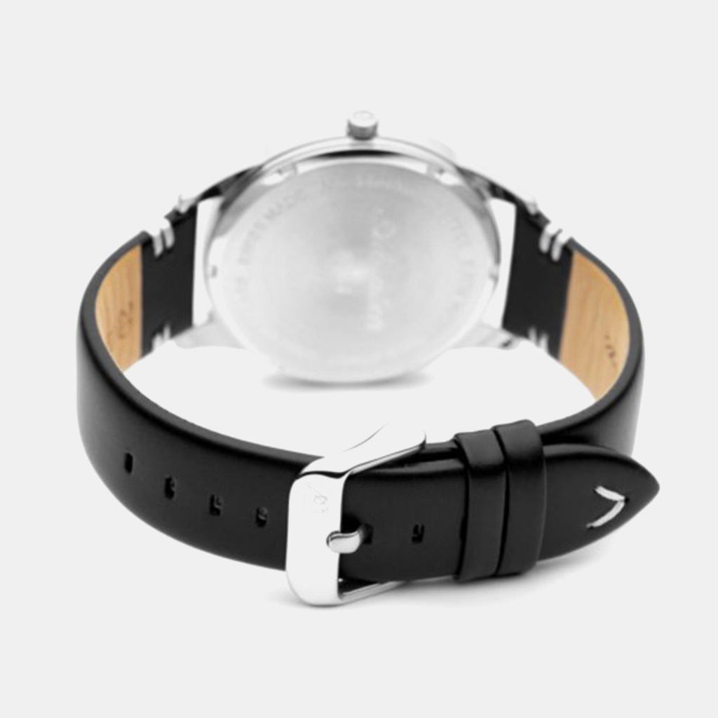 Premiere Men Quartz Grey Dial Analog Leather Watch A8264.5256XLQ