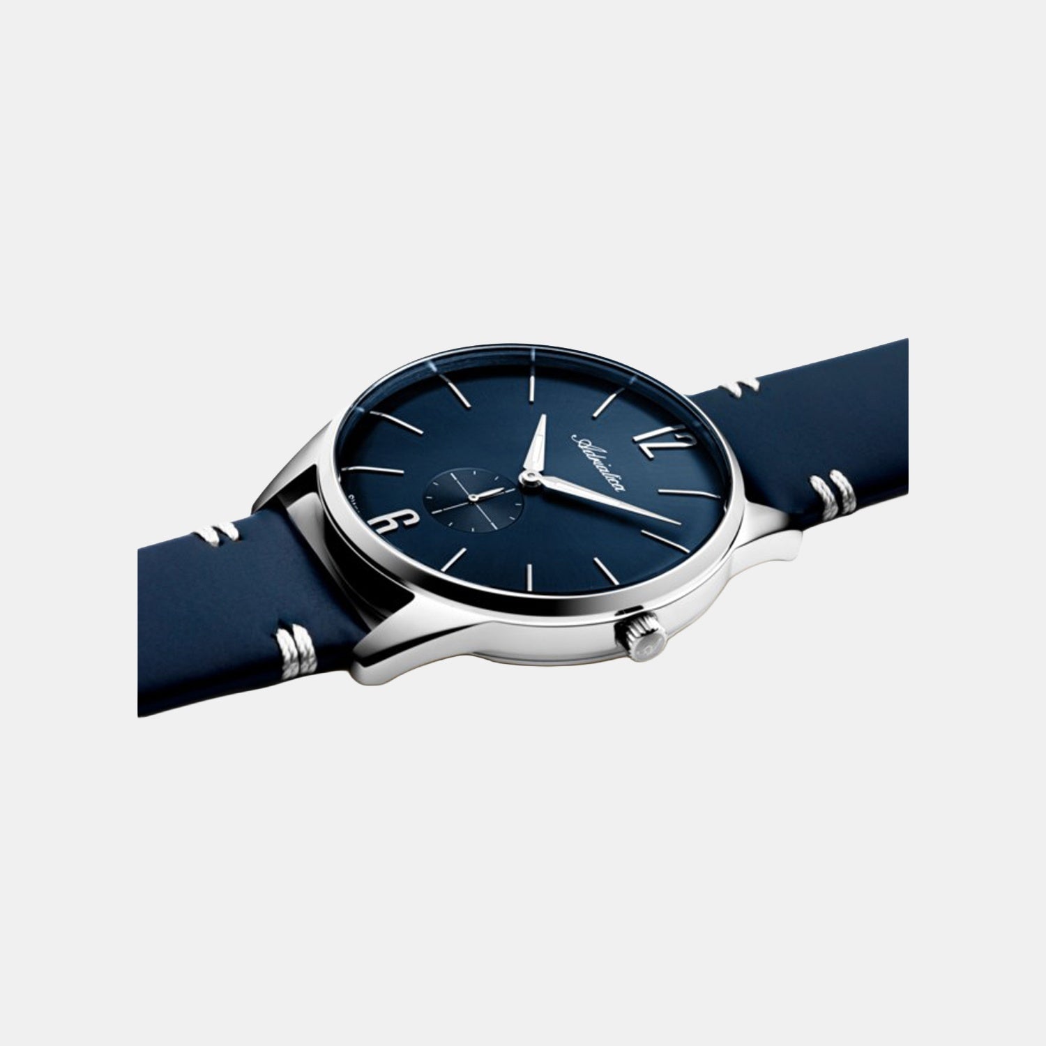 Premiere Men Quartz Blue Dial Analog Leather Watch A8264.5255XLQ