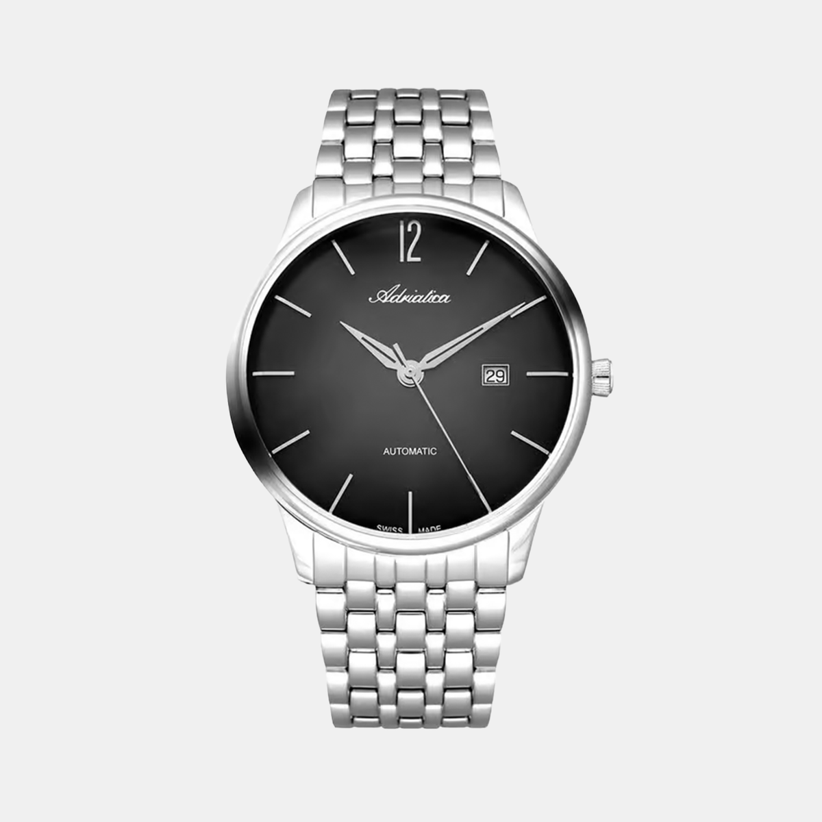 Premiere Men Automatic Black Dial Analog Stainless Steel Watch A8269.5154Q