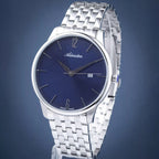 Men Quartz Blue Dial Analog Stainless Steel Watch A8269.5155Q
