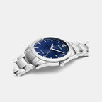 Premiere Men Quartz Blue Dial Analog Stainless Steel Watch A8301.5155Q