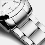 Premiere Men Quartz Silver Dial Analog Stainless Steel Watch A8302.5113Q
