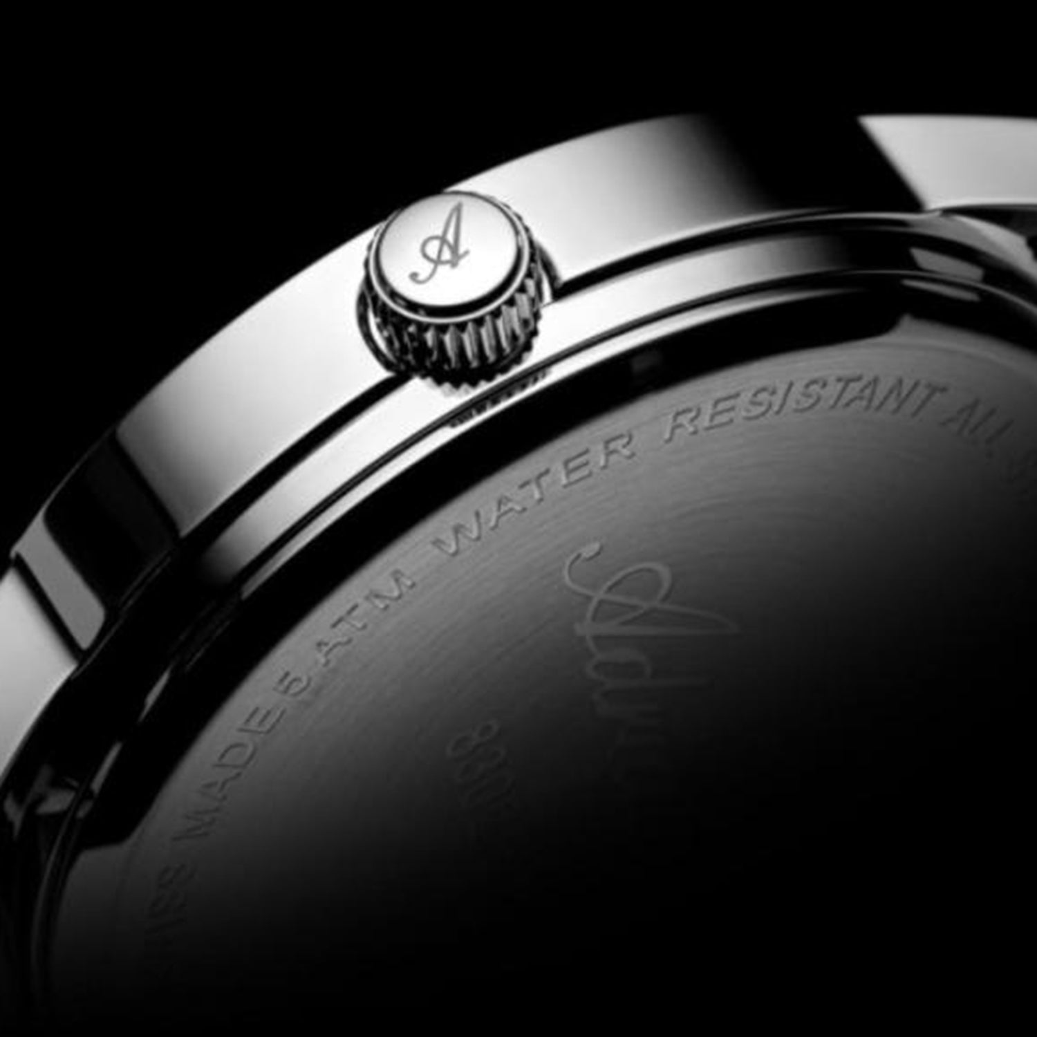 Premiere Men Quartz Silver Dial Analog Stainless Steel Watch A8302.5113Q