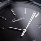 Premiere Men Quartz Grey Dial Analog Stainless Steel Watch A8303.S116Q