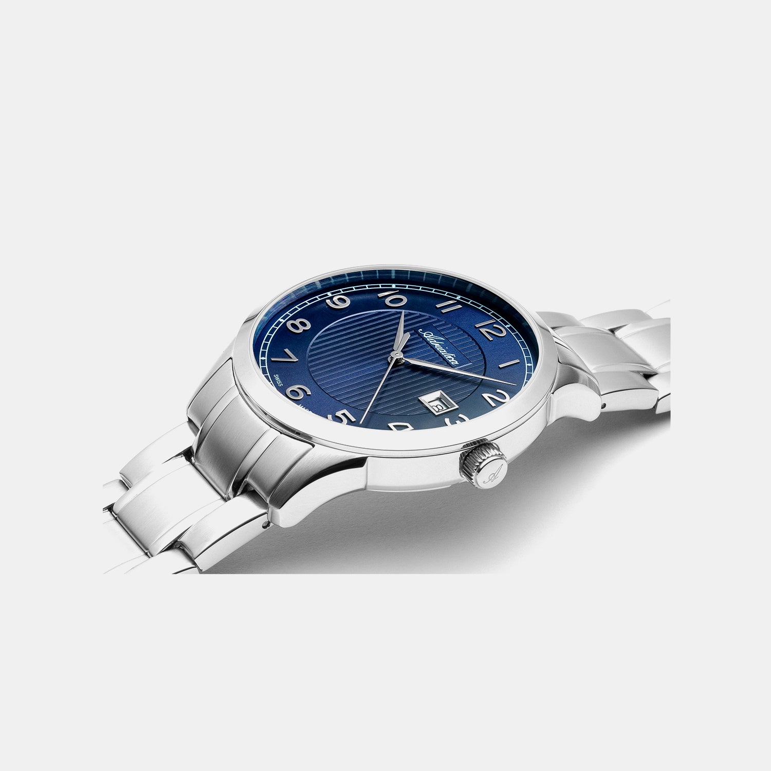 Premiere Men Quartz Blue Dial Analog Stainless Steel Watch A8316.5125Q