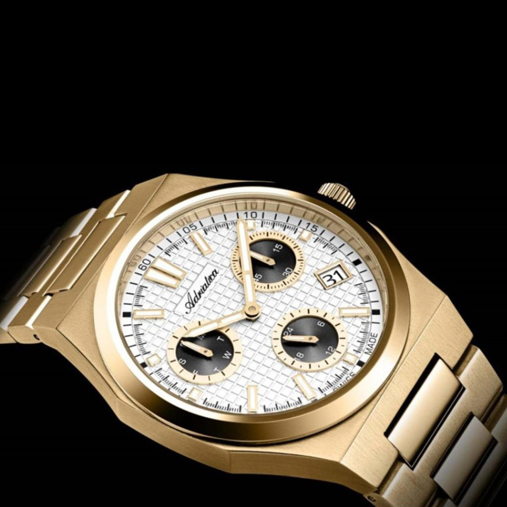 Men Quartz Silver Dial Multi-function Stainless Steel Watch A8326.1113QF