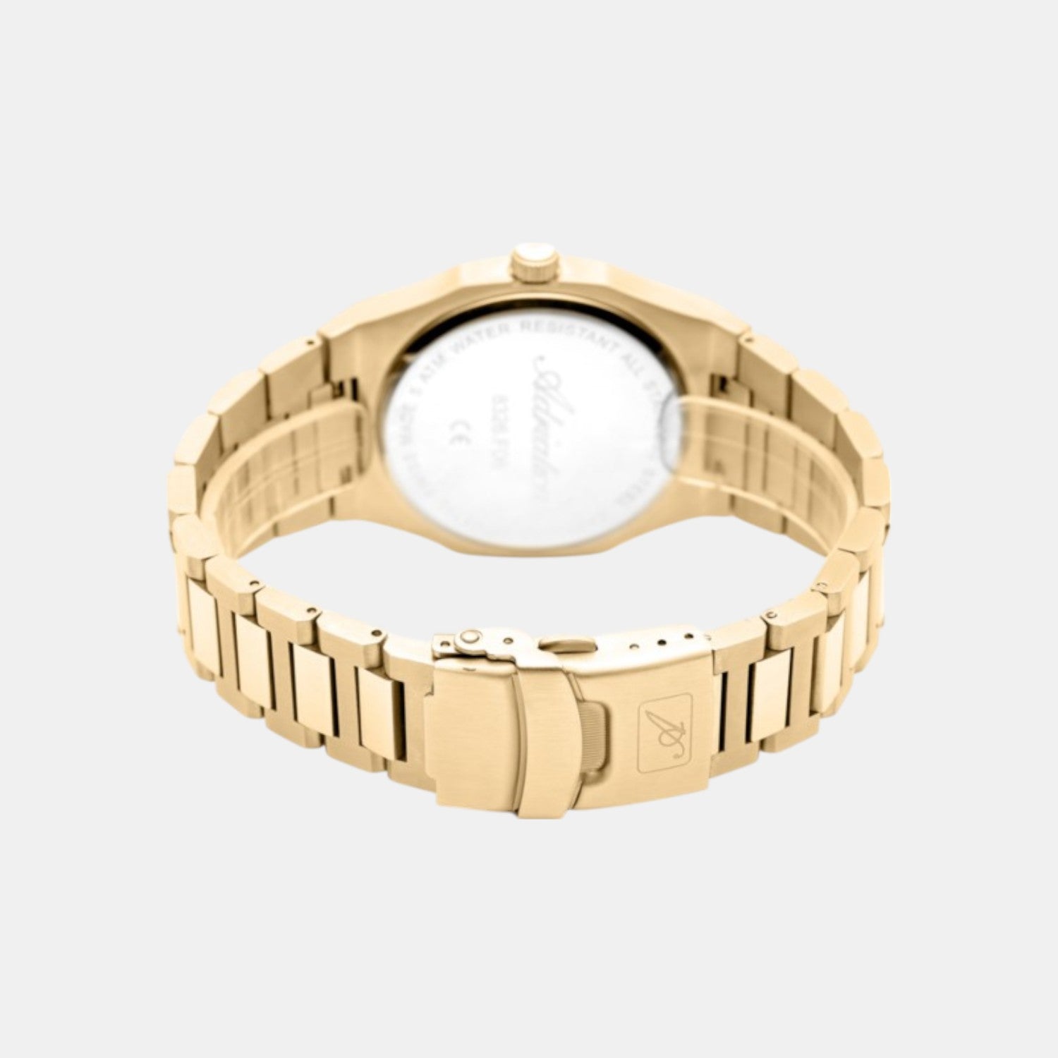 Adriatica Men Quartz Gun Dial Analog Stainless Steel Watch A8326.1116Q-3