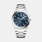 Adriatica Men Quartz Blue Dial Chronograph Stainless Steel Watch A8326.5115CH-1