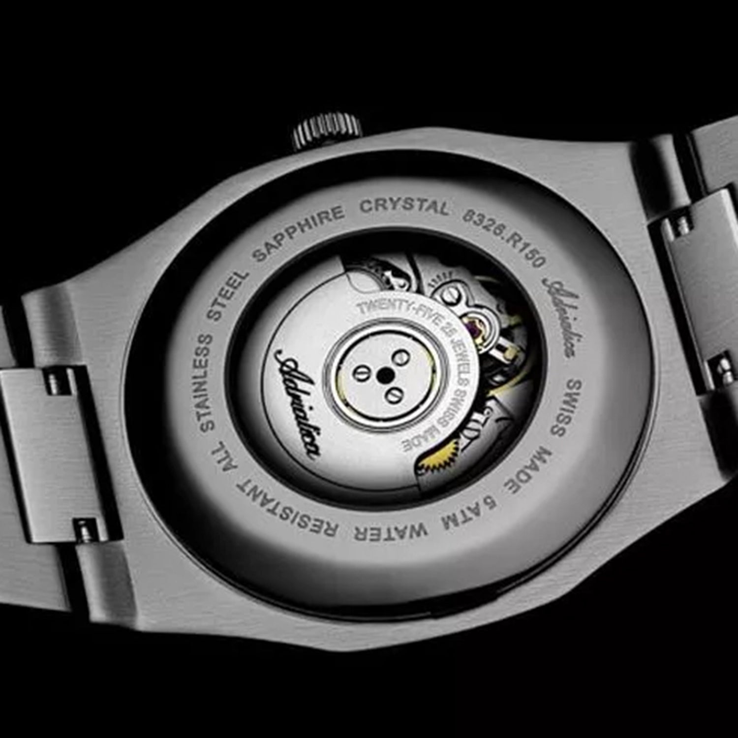 Automatic Men Quartz Grey Dial Analog Stainless Steel Watch A8326.S1R6A