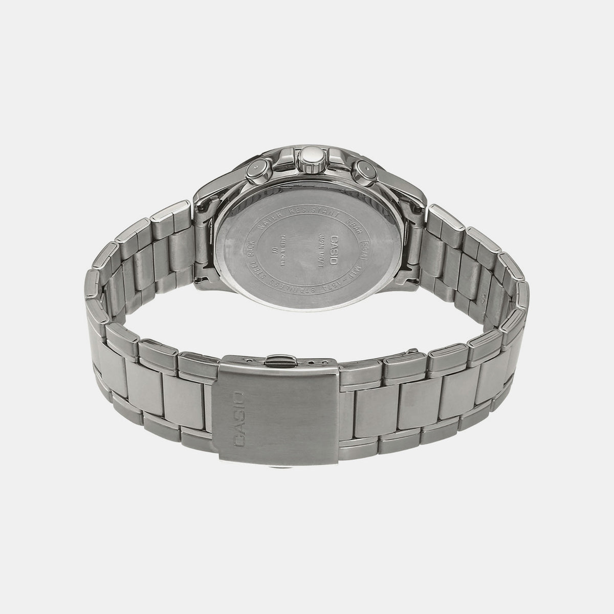 Enticer Men Quartz Silver Dial Chronograph Stainless Steel Watch A833