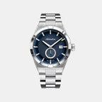 Men Quartz Blue Dial Analog Stainless Steel Watch A8336.5115Q