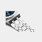 Passion Men Quartz Blue Dial Chronograph Stainless Steel Watch A8337.5115CH