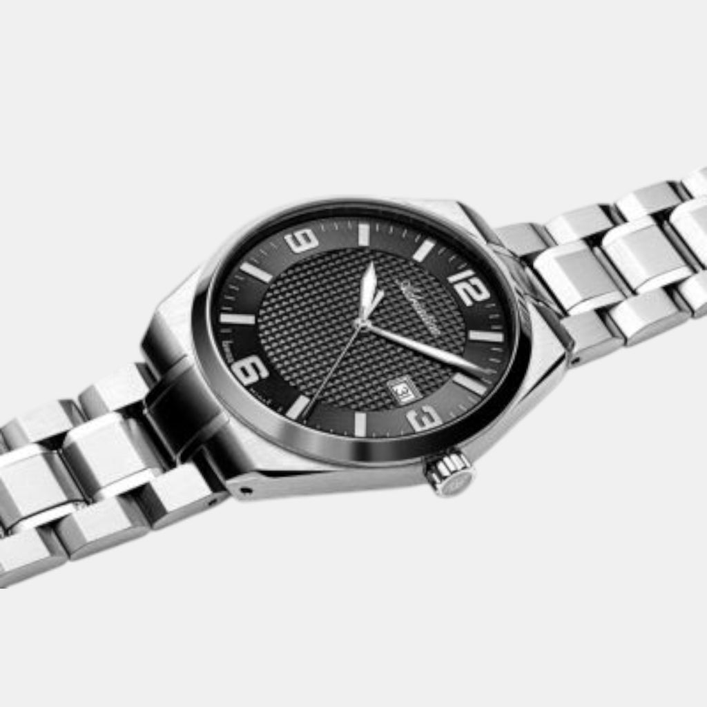 Adriatica Men Quartz Black Dial Analog Stainless Steel Watch A8343.5154Q-3