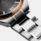 Adriatica Men Quartz Gun Dial Analog Stainless Steel Watch A8343.R156Q-4