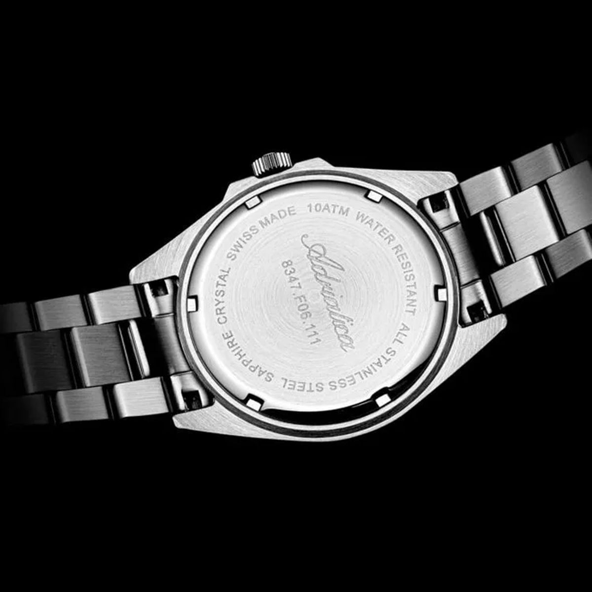 Premiere Men Quartz Blue Dial Analog Stainless Steel Watch A8347.T195Q