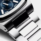 Men Quartz Blue Dial Analog Stainless Steel Watch A8349.5115QF