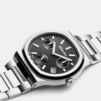 Men Quartz Black Dial Analog Stainless Steel Watch A8349.5116QF