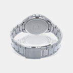 Enticer Men Quartz Blue Dial Multi-Function Stainless Steel Watch A950