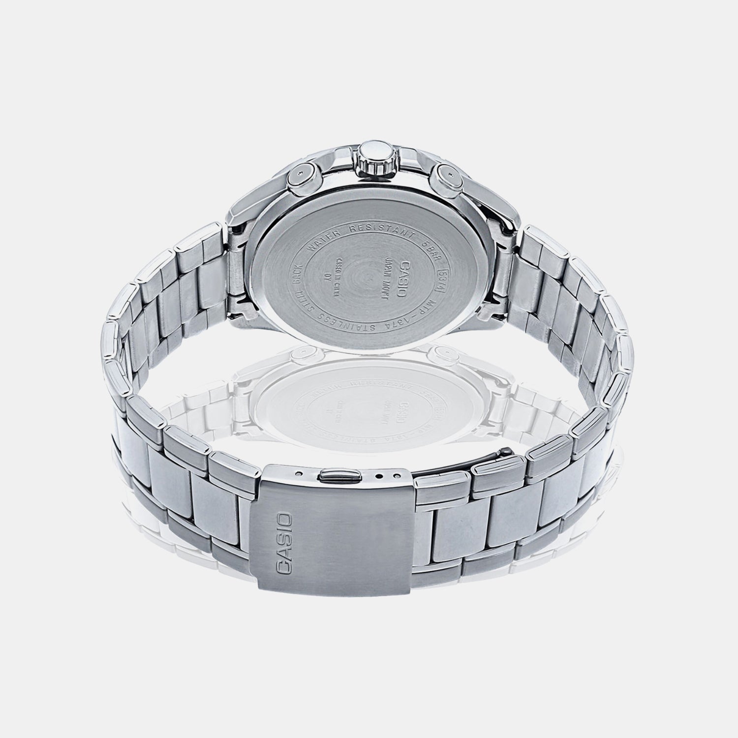 Enticer Men Quartz Blue Dial Multi-Function Stainless Steel Watch A950