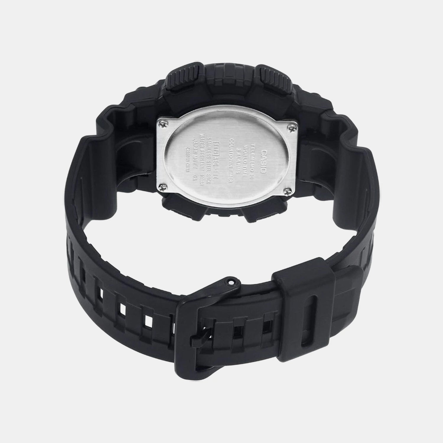 Youth Unisex Quartz Gold Dial Analog-Digital Resin Watch AD206