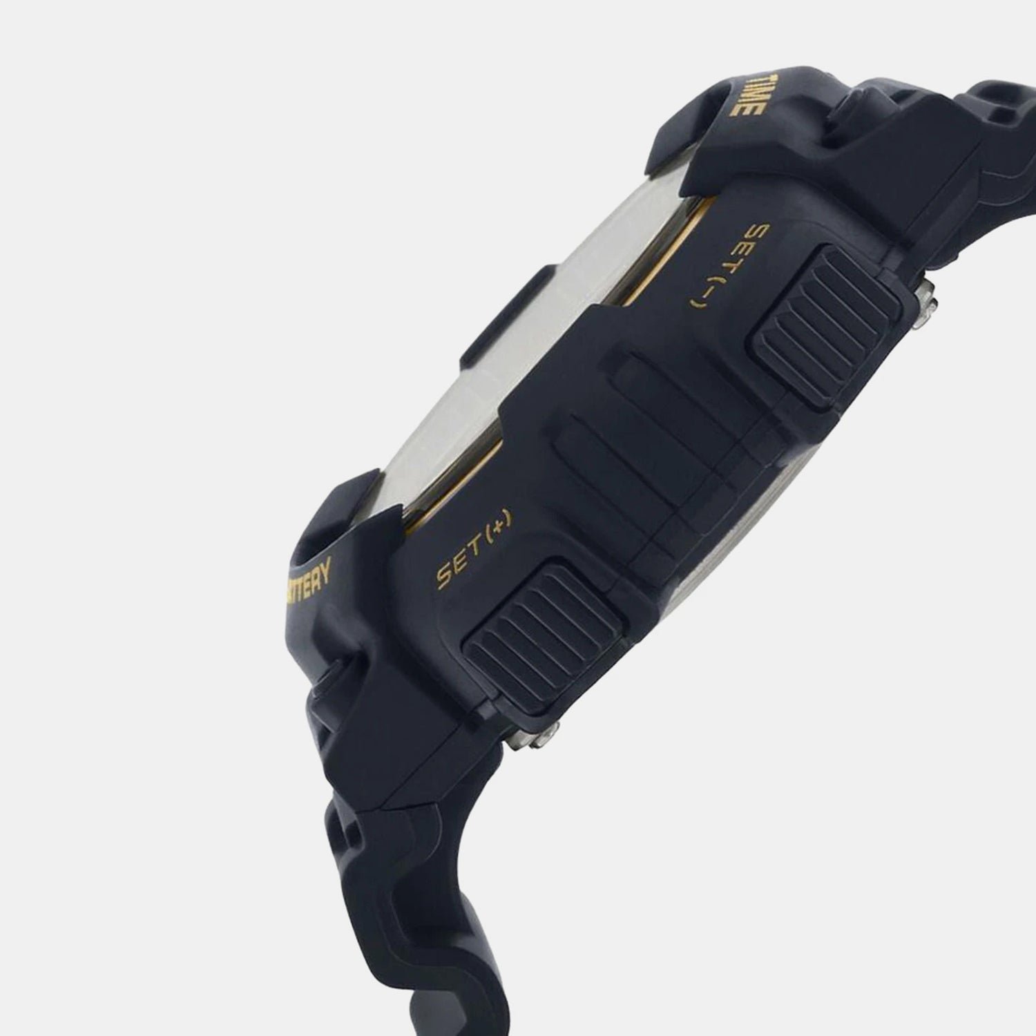 Youth Unisex Quartz Gold Dial Analog-Digital Resin Watch AD206