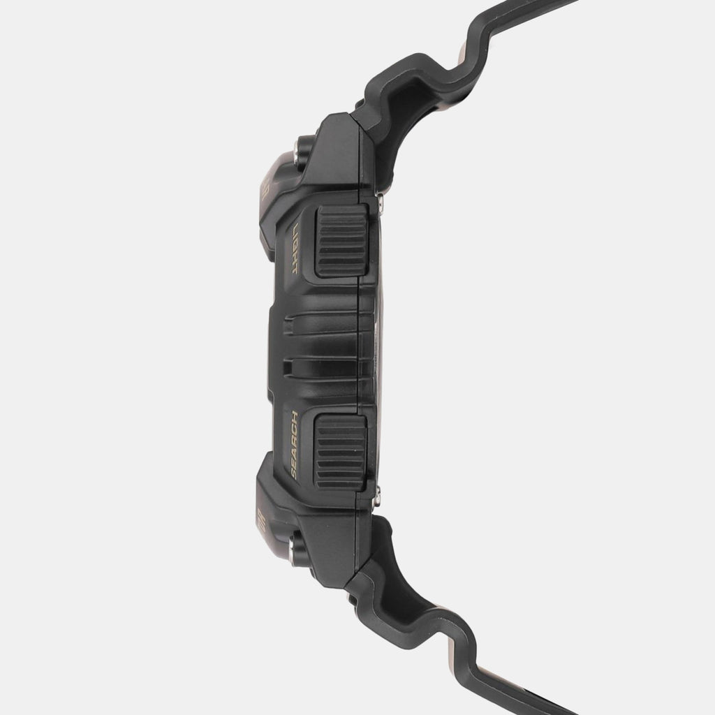 Youth Unisex Quartz Black Dial Analog-Digital Resin Watch AD209
