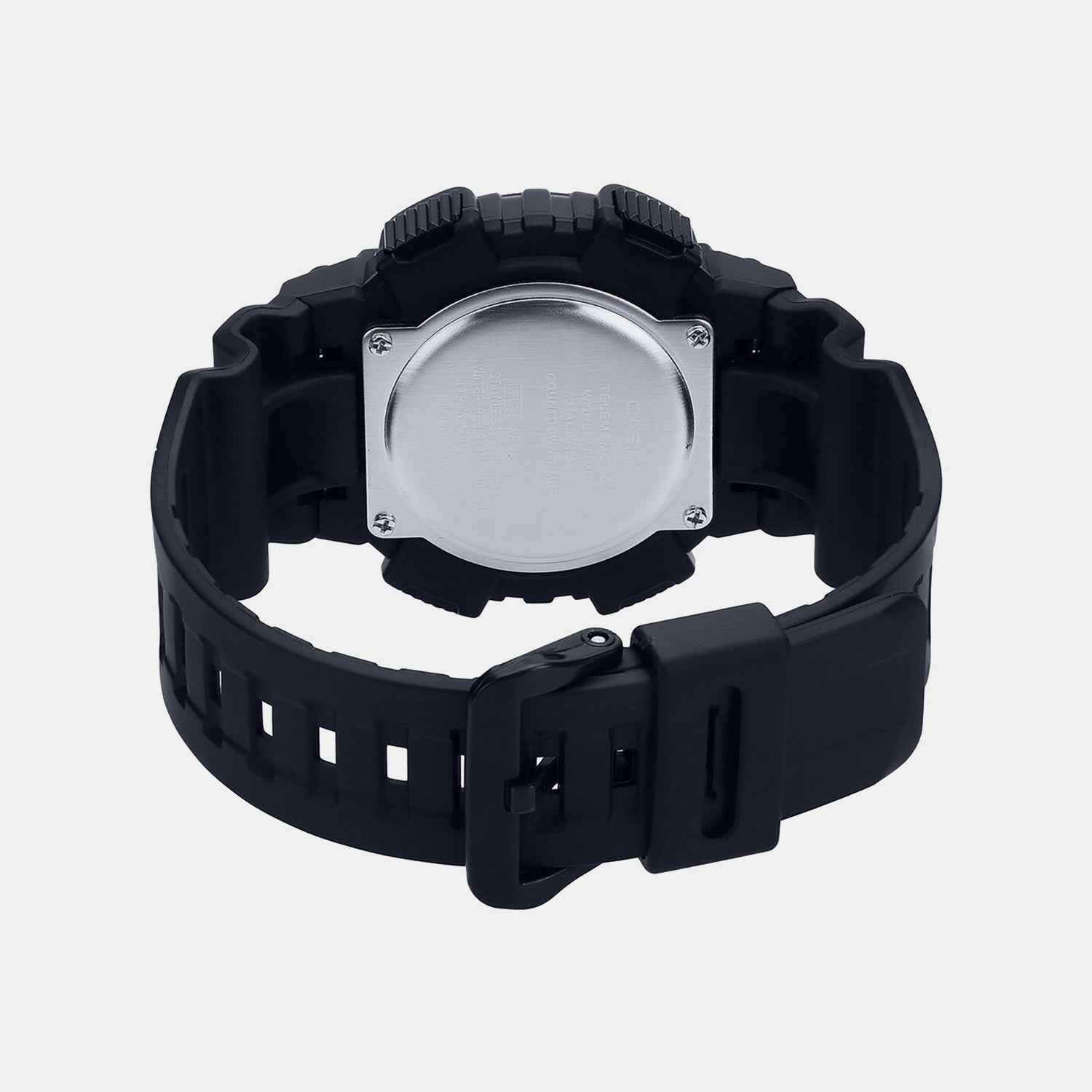 Youth Men Quartz Rose Gold Dial Analog-Digital Silicone Watch AD222