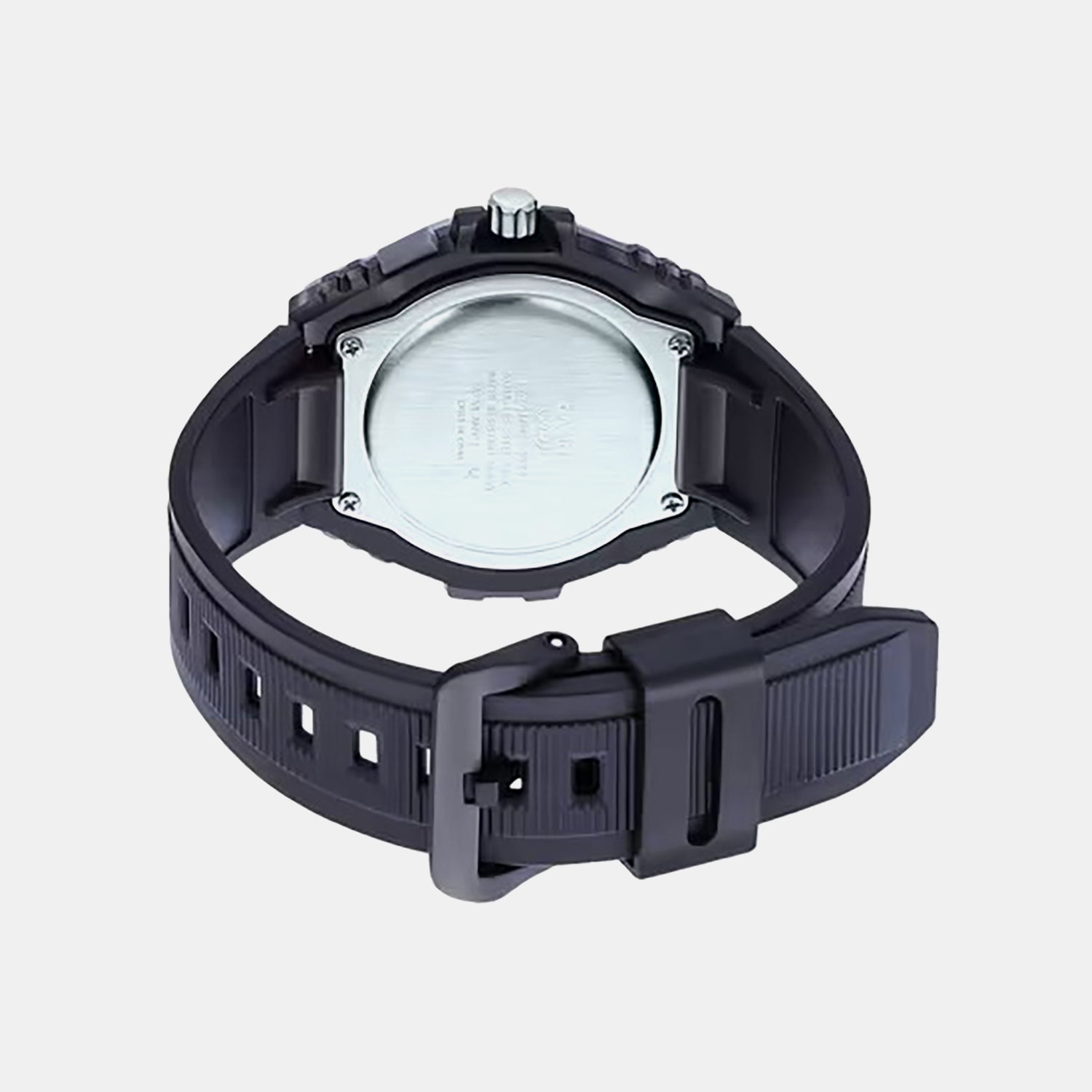 Youth Men Quartz Black Dial Analog Resin Watch AD256