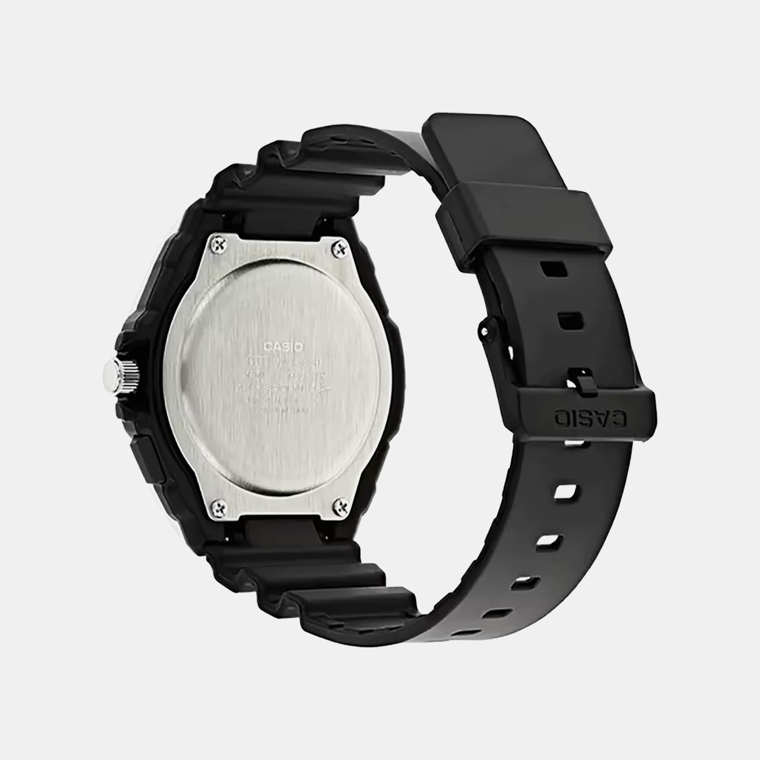 Youth Men Quartz Grey Dial Analog-Digital Resin Watch AD261