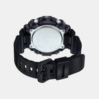 Youth Men Quartz Black Dial Analog-Digital Resin Watch AD264