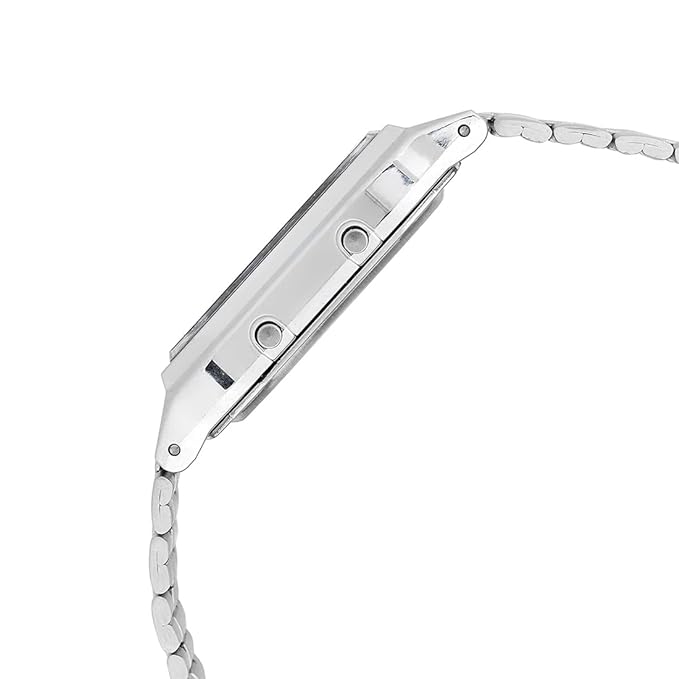 Vintage Men Turquoise Blue Dial Stainless Steel Watch AD271