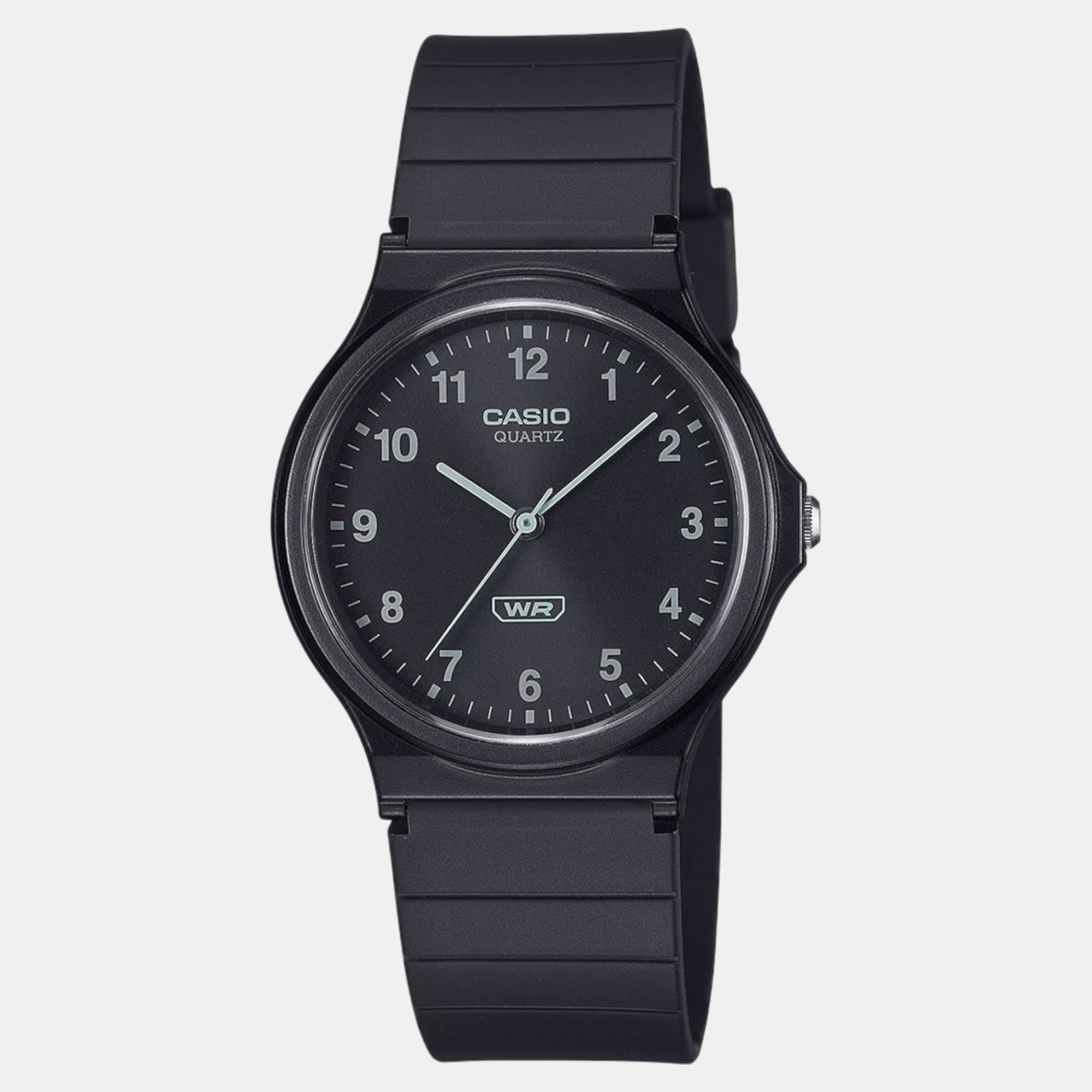 Youth Unisex Quartz Black Dial Analog Resin Watch AD272