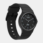 Youth Unisex Quartz Black Dial Analog Resin Watch AD272