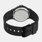 Youth Unisex Quartz Black Dial Analog Resin Watch AD272