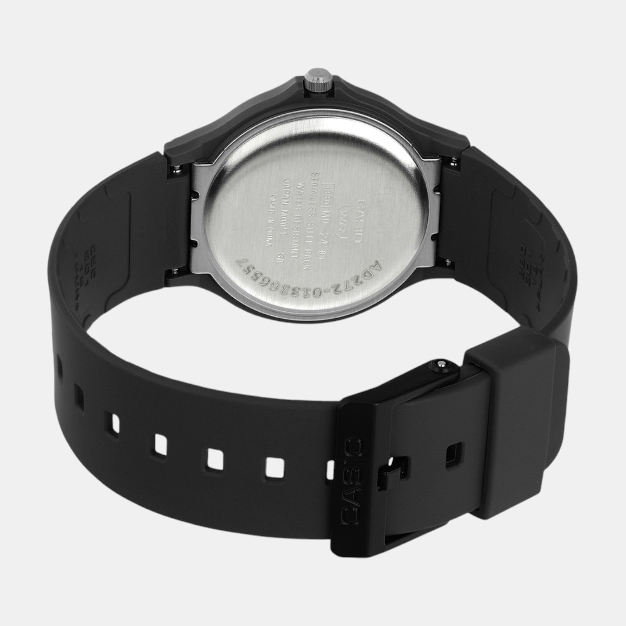 Youth Unisex Quartz Black Dial Analog Resin Watch AD272