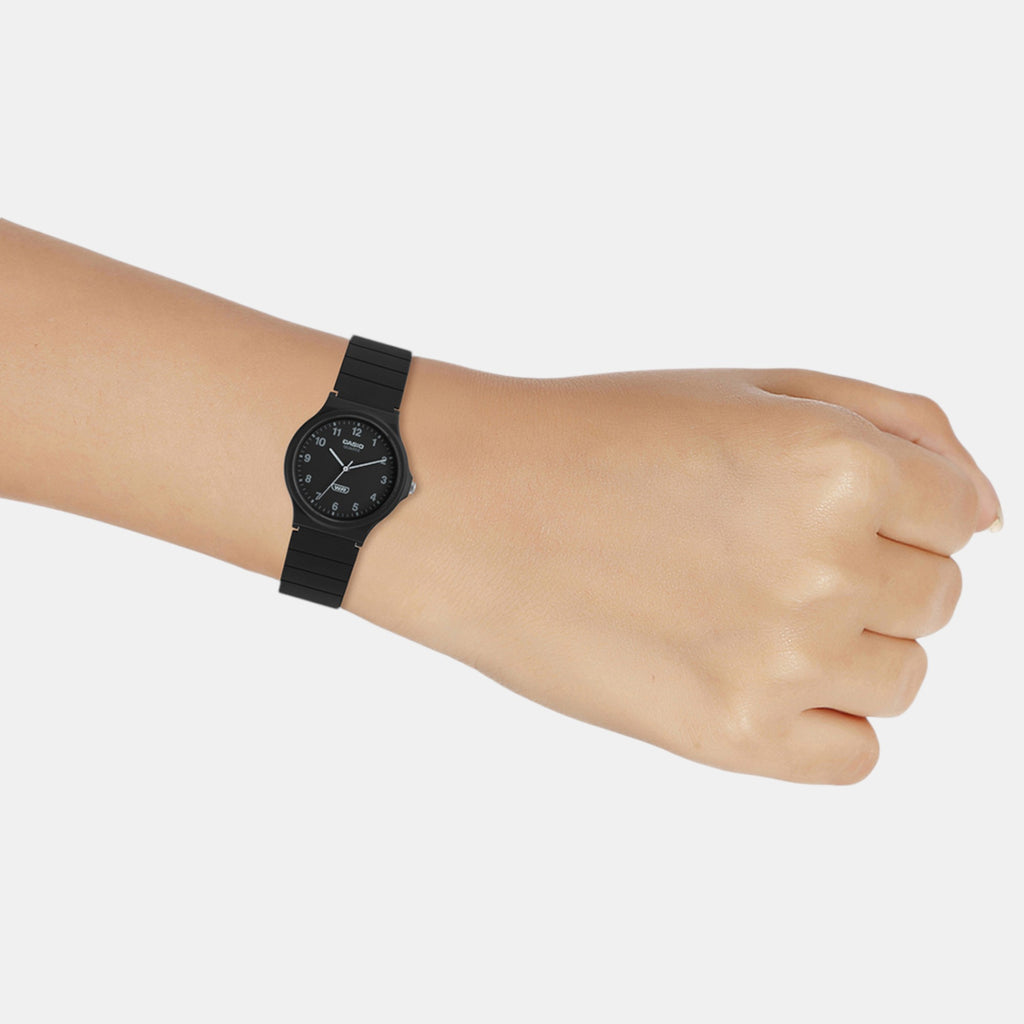 Youth Unisex Quartz Black Dial Analog Resin Watch AD272