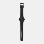 Youth Unisex Quartz Black Dial Analog Resin Watch AD272