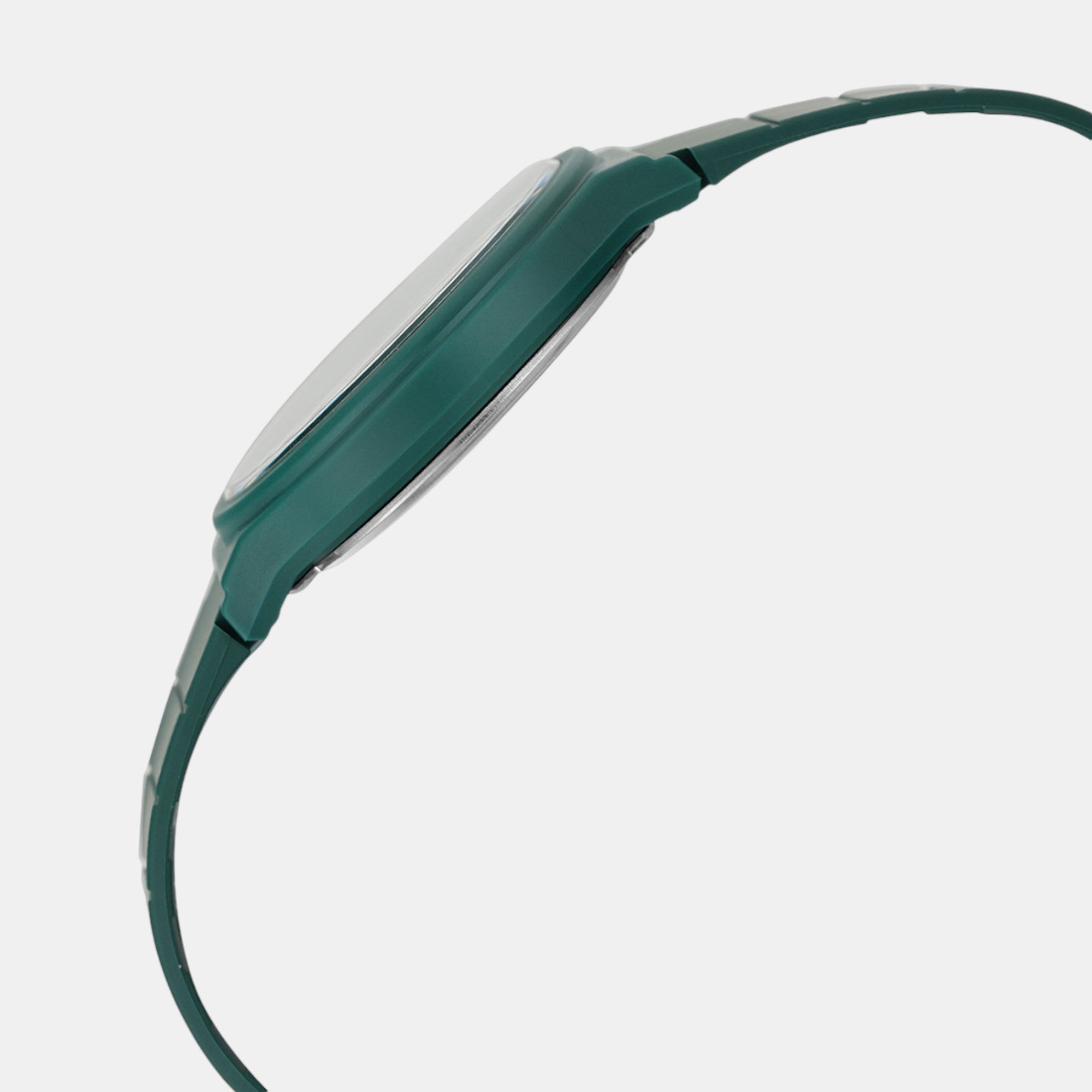 Youth Unisex Quartz Green Dial Analog Resin Watch AD273